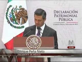 Con errores, presentan Peña y gabinete declaración patrimonial