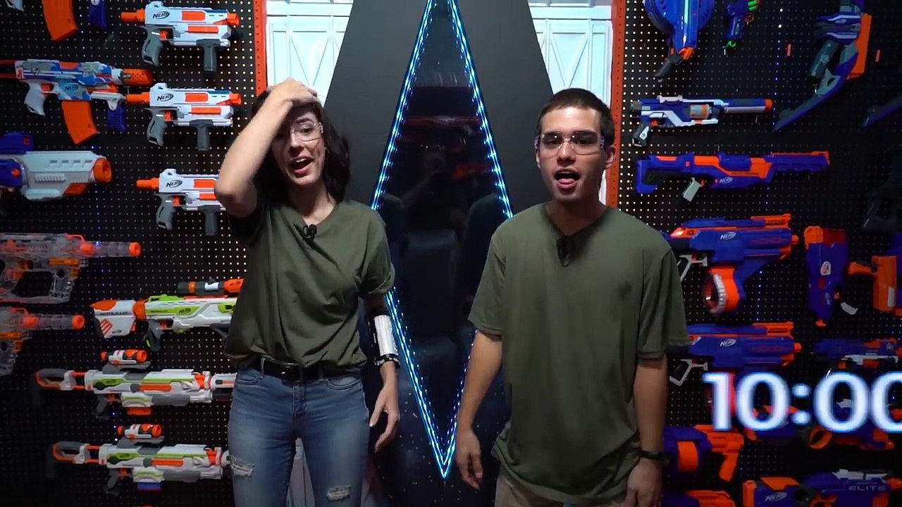 NERF Fortnite Find The Cube Challenge!
