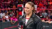 Ronda Rousey rips into The Bellas before destroying their private security Raw, Oct. 15, 2018