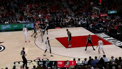 Jusuf Nurkić 2 sjajne asistencije vs Spurs
