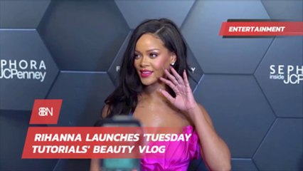 Rihanna Takes Over New Fashion And Beauty Vlog