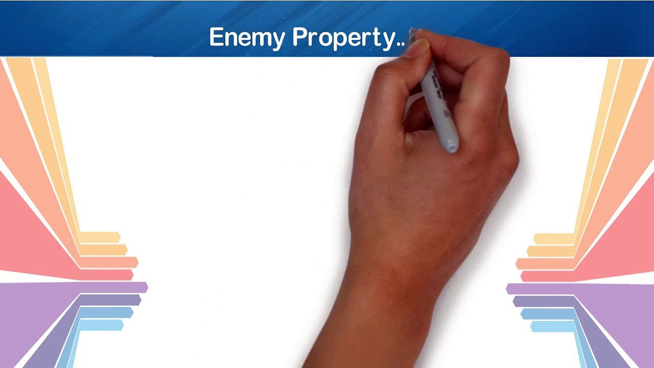 Enemy Property Bill - What is Enemy Property-Enemy Property Explained