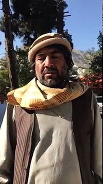 عبدالرحمان، باشندۀ کابل که یک پایش را از دست داده، دلیلش را برای شرکت در انتخابات می‌گوید: #انتخابات #افغانستان