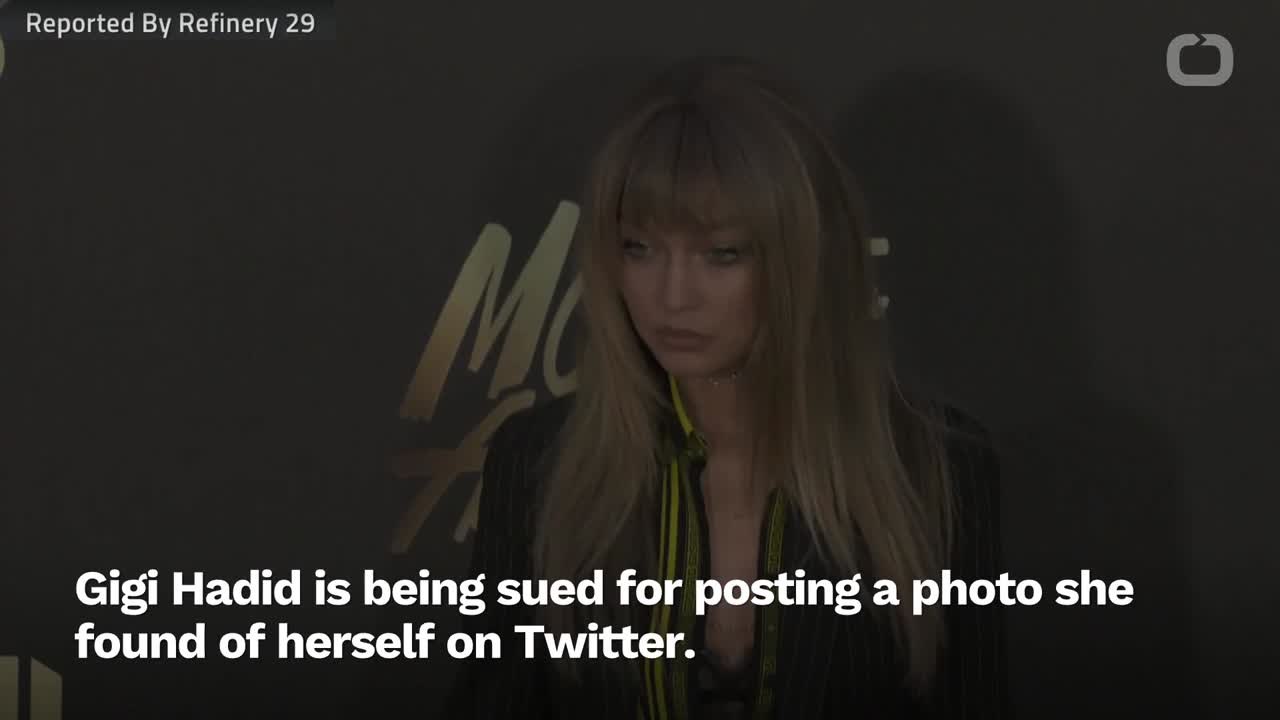 Gigi Hadid Gets Sued For Posting Photo From The Paparazzi