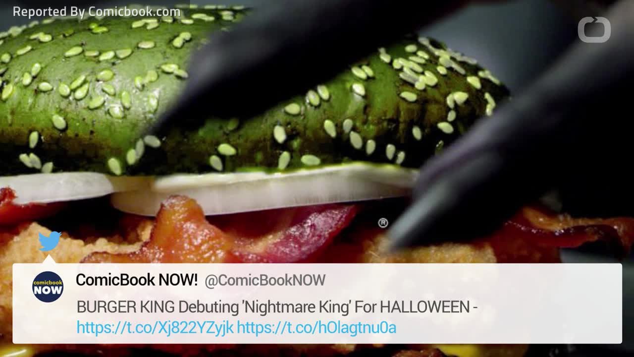 Burger King Debuting Halloween Burger That Could Give You Nightmares