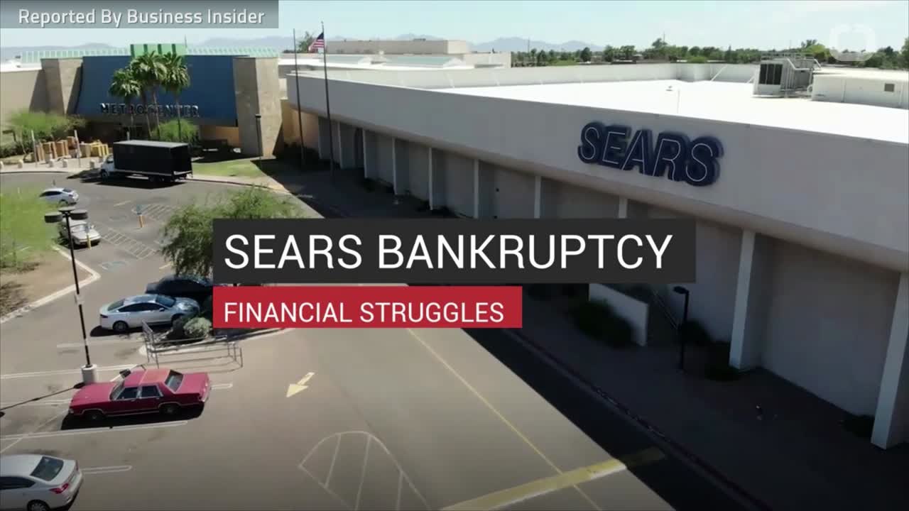 Sears Files For Bankruptcy Announces Over 140 Stores Closing