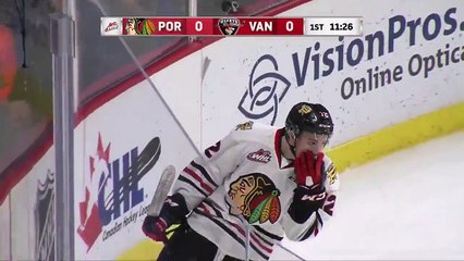 WHL Portland Winterhawks 2 at Vancouver Giants 1 - OT