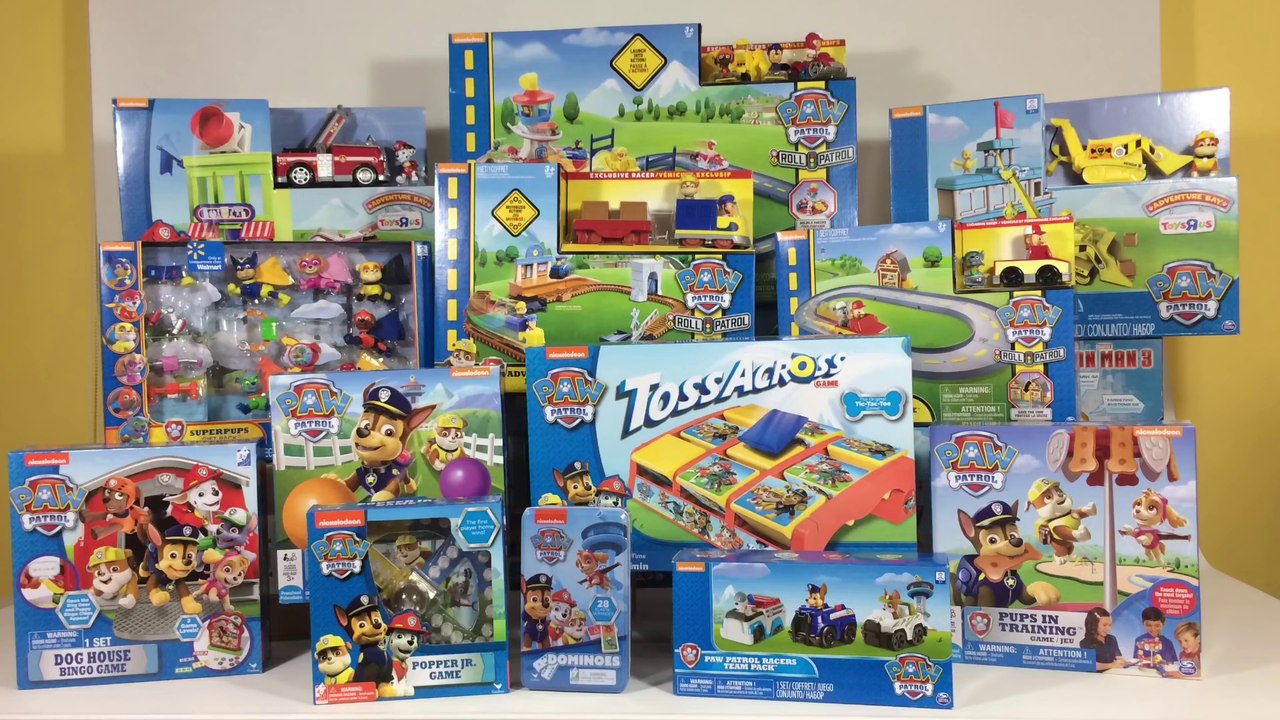 Paw Patrol  Toy Haul Roll Patrol Launch n Roll Lookout Adventure Bay Railway Barn Rescue Marshall