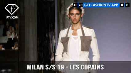 Les Copains Presented at Milan Fashion Week Spring/Summer 2019 | FashionTV | FTV