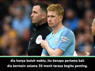 De Bruyne Mampu Bantu Man City Menggapai Target - Guardiola