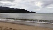 Relaxing before Sunset at Hanalei Bay