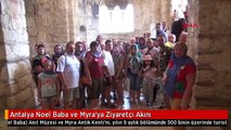 Antalya Noel Baba ve Myra'ya Ziyaretçi Akını