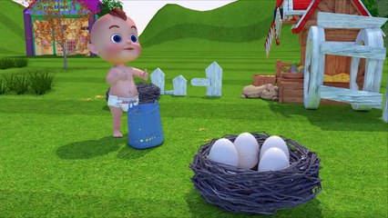 Learn Colors Learn Eggs Baby Boong Animals W Cartoon Baby Nursery Rhymes For Kids