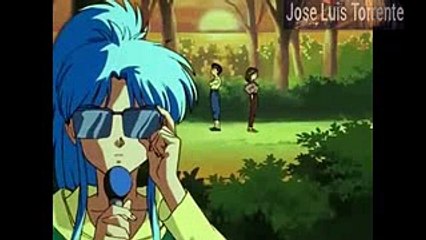 Yusuke se pelea con Keiko YuYu Hakusho (Español Castellano España)