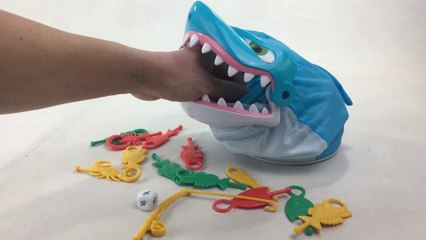  Shark Bite Game Goliath Games Toys 2-4 players Family Game Night || Keith's Toy Box