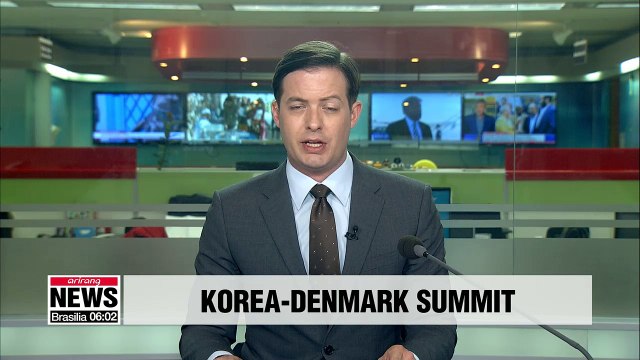 1021 Pres. Moon agrees with Danish PM to strengthen ties amid 4th Industrial Revolution