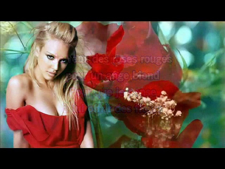 Des roses rouges.