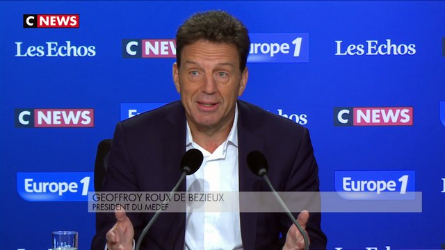 Geoffroy Roux de Bézieux : Je pense que Jean-Luc Mélenchon s'est totalement disqualifié