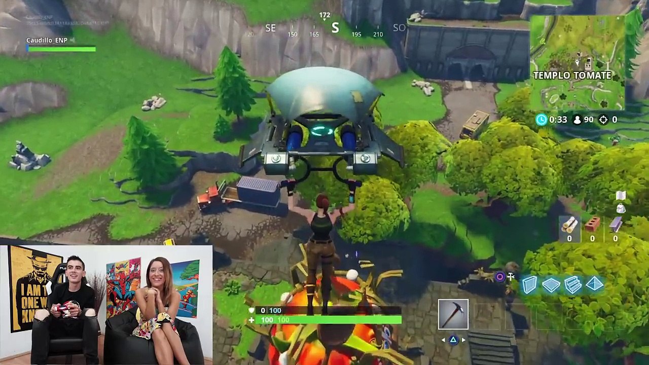 (Strip) Gameplay FORTNITE. Una partida perdida, prenda caída. Con Susy Blue (F_NAL FELIZ)
