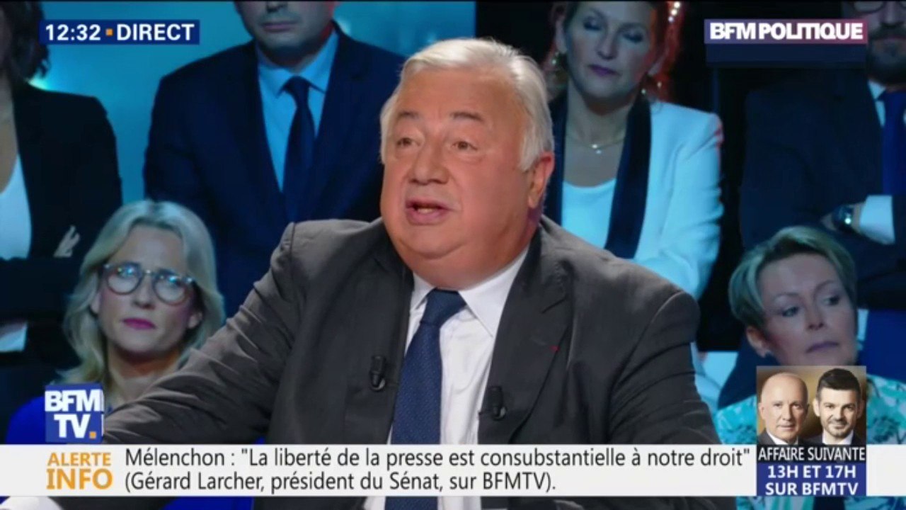 "Les Républicains sont en vie, ce n'était pas une évidence." Larcher confie se sentir de "mieux en mieux" dans le parti