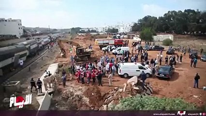 شاهد عيان عن حادث "قطار الموت": جبدت ثلاثة ناس مقطعهم الحديد ديال التران