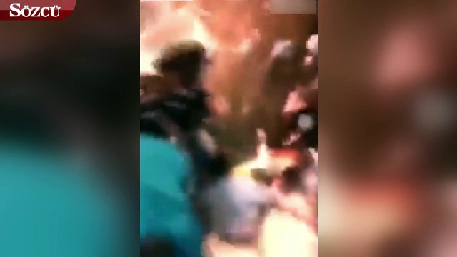 Ev partisi alt kata taşındı: Daire çöktü