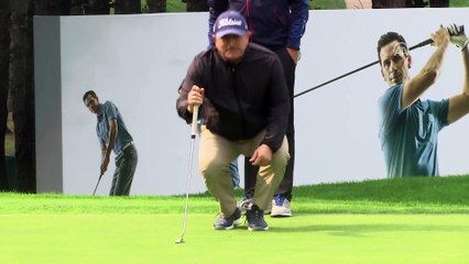 Bakan Çavuşoğlu, Turkcell Platinum Golf Challenge'a katıldı - İSTANBUL