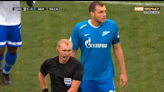 Dynamo Moscow 0 - 0 Zenit Petersburg 21/10/2018  Second Yellow Card = Red Card   Driussi S., Zenit Petersburg  37' HD Full Screen RUSSIA: Premier League - Round 11 .