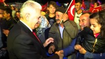 Erzincan TBMM Başkanı Yıldırım Erzincan Mahalleliler Buluşuyor Millet Kırathanesi Açılışına Katıldı