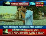Amritsar train accident: Protesters blocked railway track; demand compensation