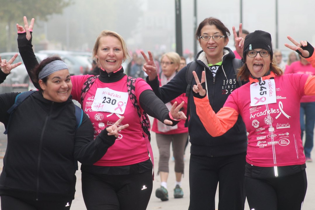 800 personnes à Louhans pour la course Arcad'elles