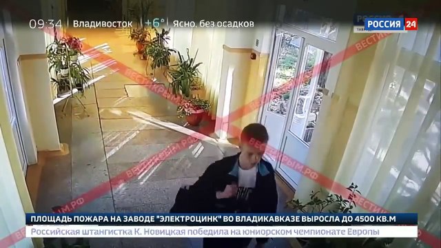 Эксклюзивные кадры! Видео с камер наблюдения бойни в Керчи