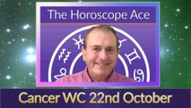 Cancer Weekly Horoscope from 22nd October - 29th October