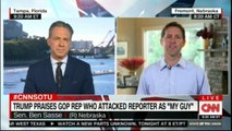 Sen. Ben Sasse speaks on Donald Trump praises GOP Rep who attacked reporter as 