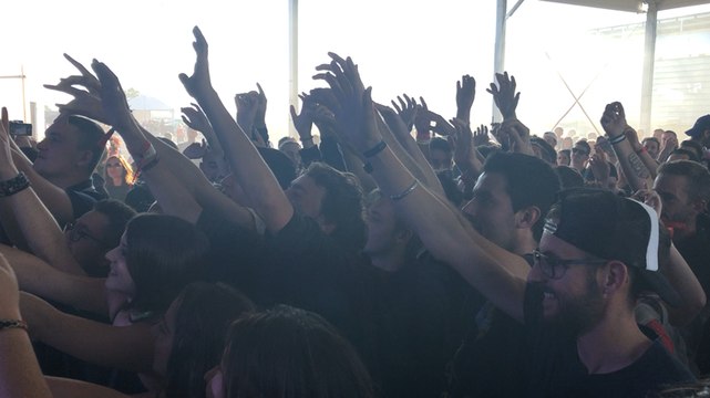 Soom T dans la foule des Nuits Courtes