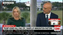 Florida Attorney General Pam Bondi speaking on Donald Trump hones rallying cry, ramps up immigration rhetoric. #Florida #News #DonaldTrump #Immigration #CNN @AGPamBondi