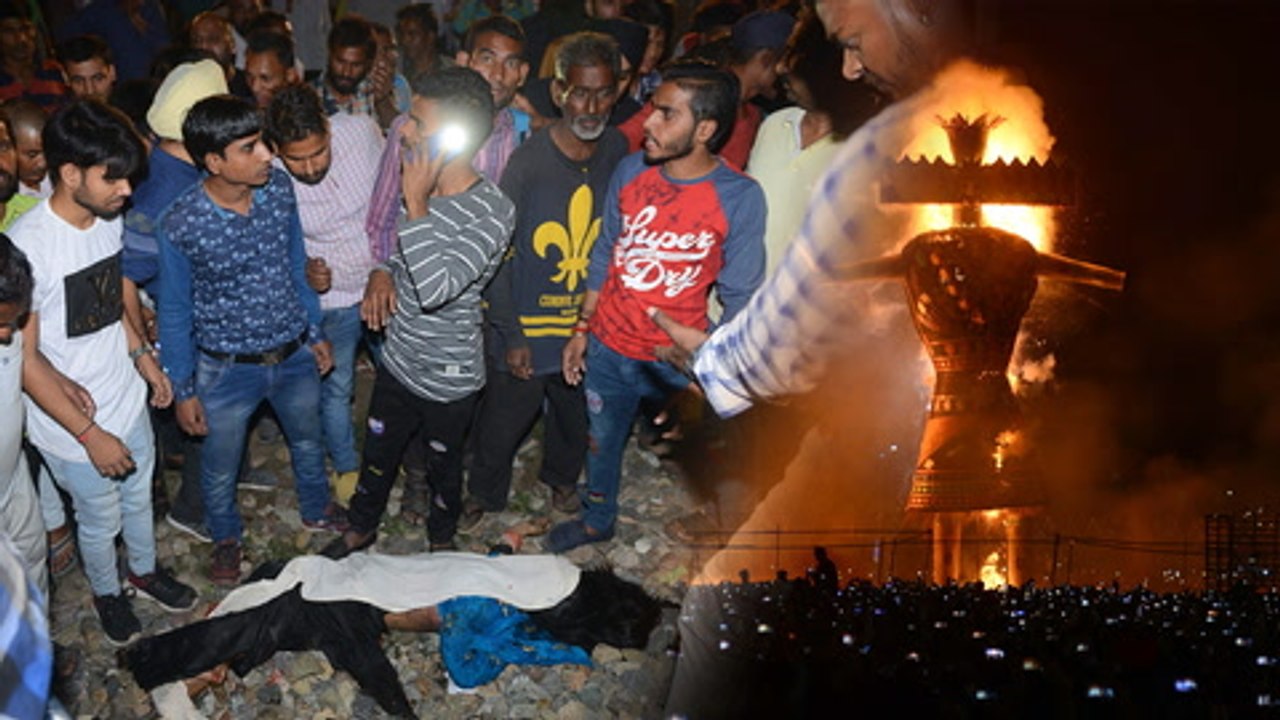 60 killed as train mows down crowd in Amritsar