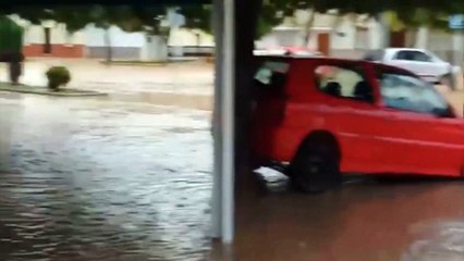 Alerta roja por lluvias en la provincia de Málaga