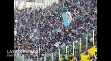 PARMA-LAZIO, L'ESULTANZA DEI TIFOSI