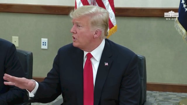 Trump Calls Immigrant Caravan Criminal And Tells Reporter Please Don't Be A Baby