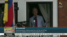 Ecuador responderá a la demanda interpuesta por Julian Assange
