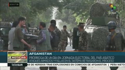 Tải video: Extienden por un día las elecciones parlamentarias en Afganistán