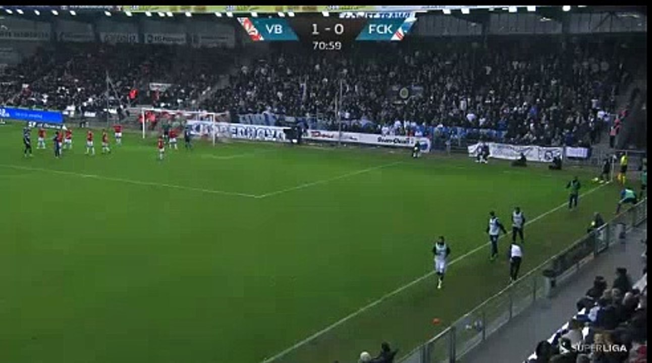 Vejle 1 - 1 FC Copenhagen  21/10/2018 N'Doye D., FC Copenhagen Super Amazing Goal  72' HD Full Screen DENMARK: Superliga - Round 13 .
