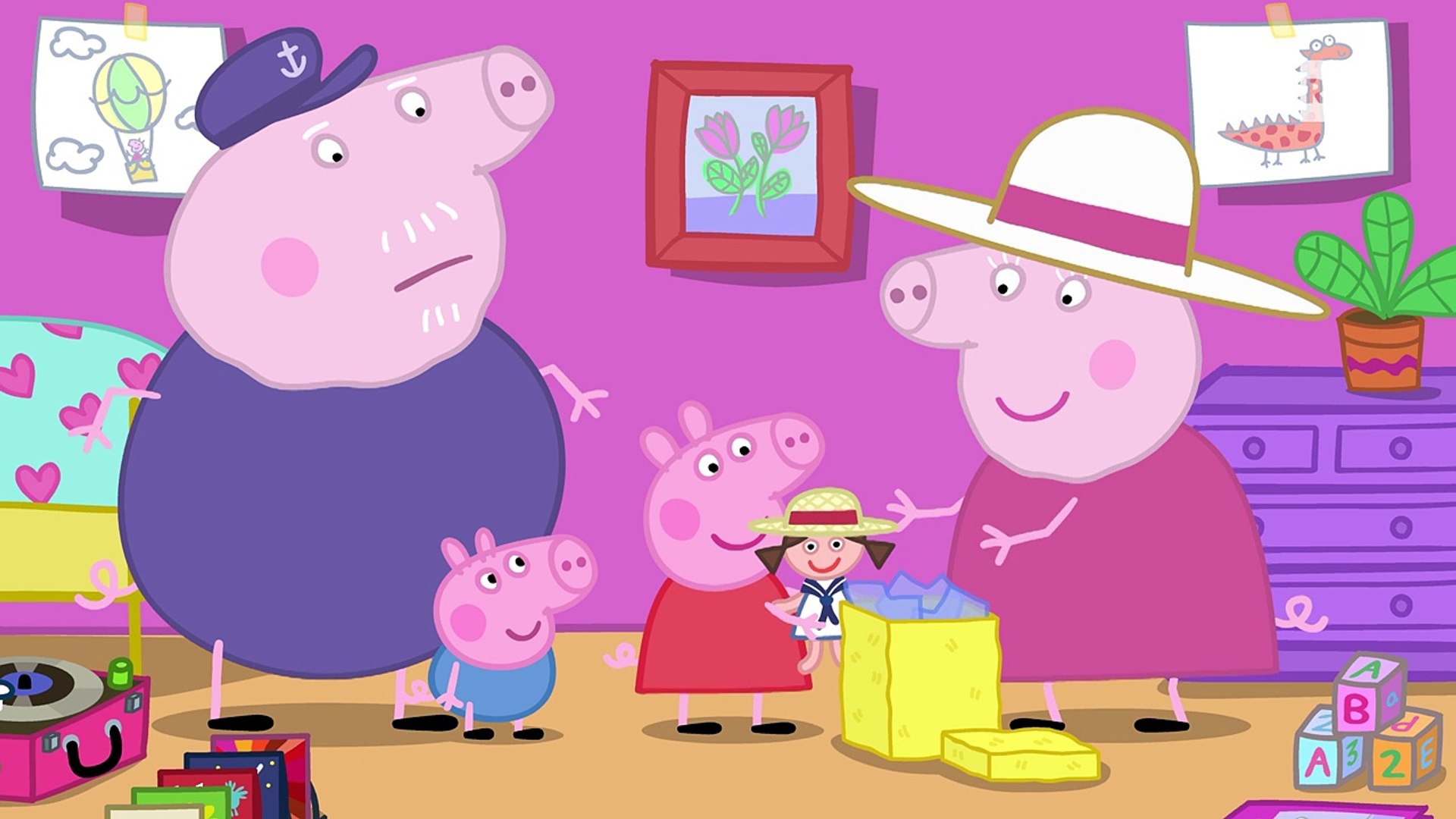 Peppa Pig Stagione 7 Italiano S7e46 Gli Aereoplanini Di Nonno Pig Video Dailymotion