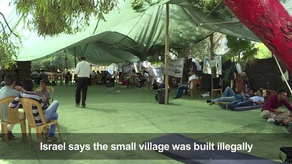 Israel freezes demolition of Bedouin village: Reactions