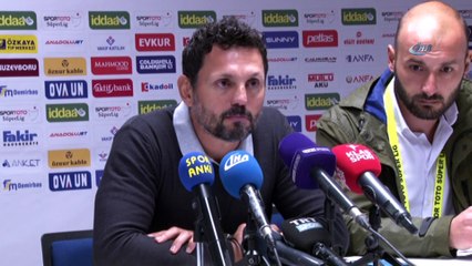 Erol Bulut: “Buraya 3 puan almak için gelmiştik”