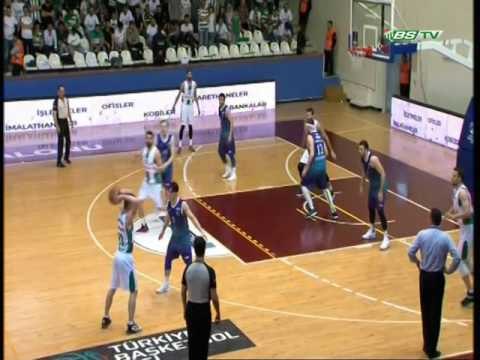 TBL Play-Off Çeyrek Final 2 Maçı: Bursaspor Durmazlar 60-64 Afyon Belediyespor