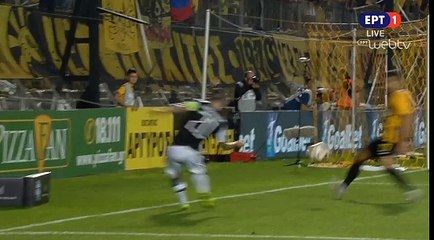 1-1 Aleksandar Prijović Goal (Pen.) - Aris 1-1 PAOK - 21.10.2018 [HD]