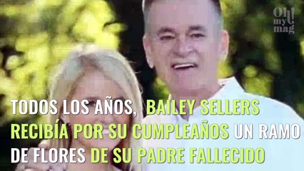 Su padre murió en 2012, pero dejó programado el envío de un ramo para cada cumpleaños de su hija