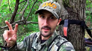 BOWHUNTING HEART SHOT on Big Doe 2018 - John's Best Compound Bow Deer Hunting - ARCHERY DEER SEASON
